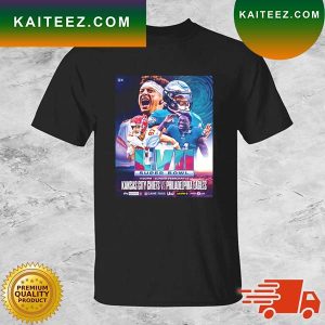Kansas City Chiefs Vs Philadelphia Eagles LVII Super Bowl 2023 Game Pass T-shirt