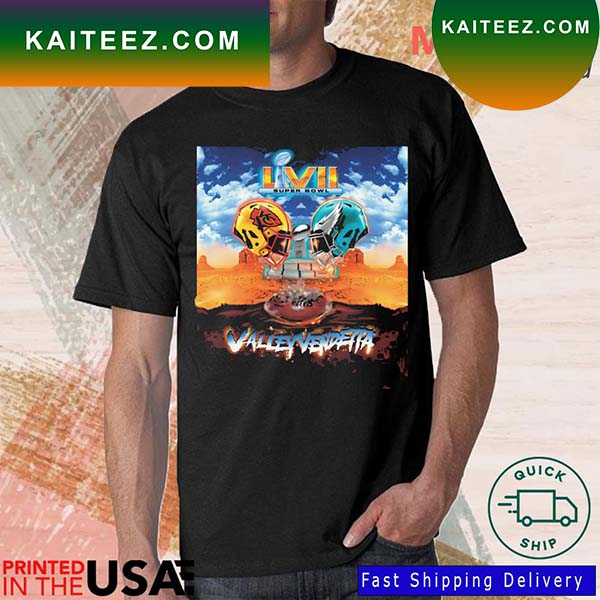 The Philadelphia Eagles Vs Kansas City Chiefs LVII Super Bowl 2023 shirt