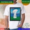 Kansas City Chiefs Vs Philadelphia Eagles Super Bowl Mahomes Vs Hurts The Last Of Us Signatures T-shirt