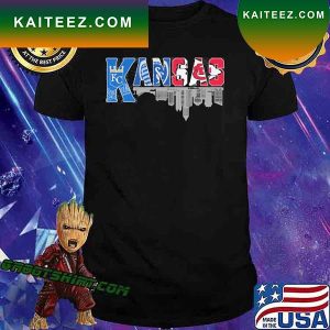 Kansas City Chiefs and Kansas City Royals city T-shirt