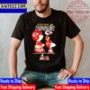 Mickey Mouse Hiphop x Kansas City Chiefs Champions Super Bowl LVII 2023 Vintage T-Shirt