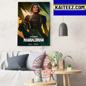 Katee Sackhoff As Bo Katan In Star Wars The Mandalorian Art Decor Poster Canvas