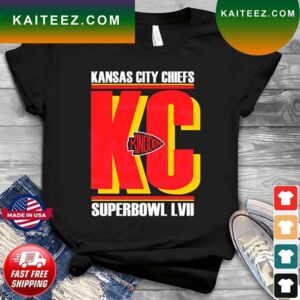 Kc Chiefs Superbowl Lvii Kc Chiefs Logo T-Shirt