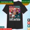 Kansas City Chiefs vs Philadelphia Eagles showing live 2023 T-shirt