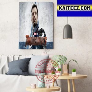 Kevin Feige As Bucky Barnes In The Thunderbolts Of Marvel Studios Art Decor Poster Canvas