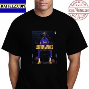 LeBron James All Time NBA Points Leader With 38K+ Points Vintage T-Shirt