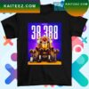 LeBron James Points King 38388 Los Angeles Lakers T-shirt