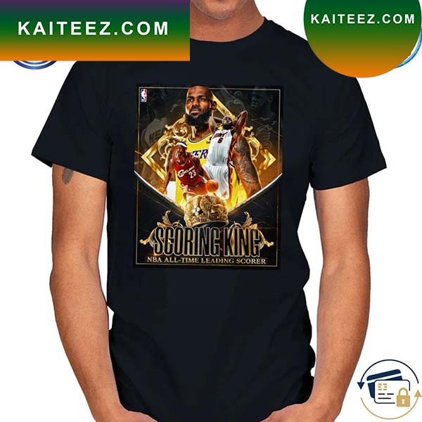 Lebron James All Hail The King T-Shirt - Listentee