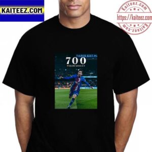 Lionel Messi Scores His 700th Club Goal Vintage T-Shirt