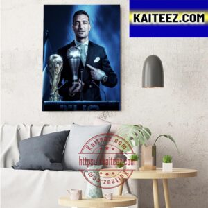 Lionel Scaloni Has Won The Best FIFA Mens Coach 2022 Art Decor Poster Canvas