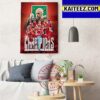 Manchester United Are The Carabao Cup Winners 2023 Art Decor Poster Canvas