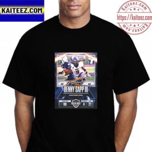 Memphis Showboats In The 2023 USFL College Draft Select Benny Sapp III Vintage T-Shirt