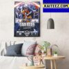 Memphis Showboats In The 2023 USFL College Draft Select Jerome Carvin From Tennessee Art Decor Poster Canvas