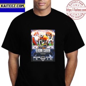 Memphis Showboats In The 2023 USFL College Draft Select Jerome Carvin From Tennessee Vintage T-Shirt