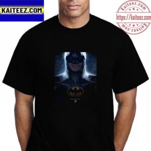 Michael Keaton As Batman In The Flash Worlds Collide Movie Vintage T-Shirt