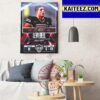 Michigan Panthers In The 2023 USFL College Draft Select DJ Scaife Jr Art Decor Poster Canvas