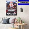 Michigan Panthers In The 2023 USFL College Draft Select Jarrett Horst From Michigan State Art Decor Poster Canvas