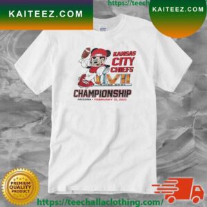 Mickey Mouse Kansas City Chiefs Super Bowl LVII Championship 2023 T-shirt