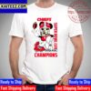 Mickey Mouse x Kansas City Chiefs Champions Super Bowl LVII 2023 Vintage T-Shirt