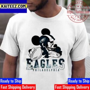 Mickey Mouse x Philadelphia Eagles Are 2023 Super Bowl LVII Champions Vintage T-Shirt