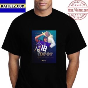 Minnesota Vikings Justin Jefferson Is 2022 NFL Offensive Player Of The Year Vintage T-Shirt
