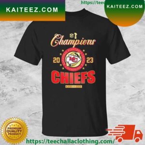 NFL Champions 2023 Kansas City Chiefs Super Bowl LVII T-shirt