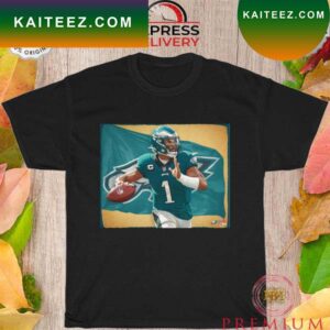 NFL Jalen Hurts Philadelphia Eagles hero T-shirt