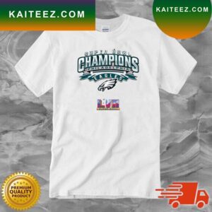 NFL Philadelphia Eagles Super Bowl LVII Champions 2023 T-shirt