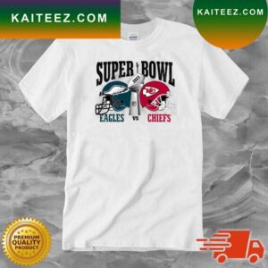 NFL Philadelphia Eagles Vs Kansas City Chiefs 2023 LVII Super Bowl T-shirt