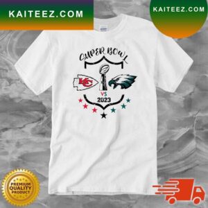 NFL Super Bowl 2023 Kansas City Chiefs Vs Philadelphia Eagles T-shirt