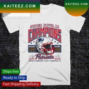 New England Patriots Super Bowl gridiron locker T-shirt
