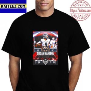 New Jersey Generals In The 2023 USFL College Draft Select Adrian Martinez From Kansas State Vintage T-Shirt