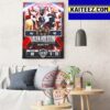 New Jersey Generals In The 2023 USFL College Draft Select WR JJ Holloman Art Decor Poster Canvas