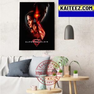 New Superman And Lois Season 3 Official Poster Art Decor Poster Canvas