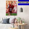 Nick Bosa Is The 2022 AP Defensive Player Of The Year Art Decor Poster Canvas