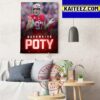 Nick Bosa Is 2022 NFL Defensive Player Of The Year Art Decor Poster Canvas