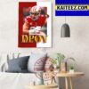 Geno Smith Is 2022 NFL Comeback Player Of The Year Art Decor Poster Canvas