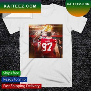 Nick Bosa crowned him poster T-shirt