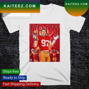 Nick Bosa takes home Dpoy poster T-shirt