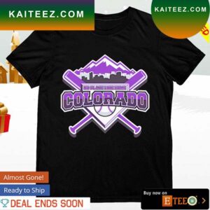 No place like home Colorado Baseball T-shirt