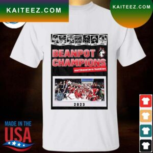 Northeastern Huskies Mens Hockey Are 2023 Beanpot Champions T-Shirt