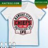 Official kansas City Chiefs with signatures T-shirt