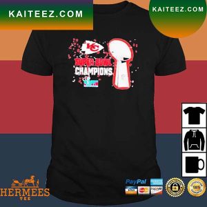 Official Kansas City Chiefs Super Bowl Lvii 2023 Champions T-Shirt