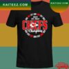 Official Kansas city Chiefs super bowl liv champions hard rock stadium T-shirt