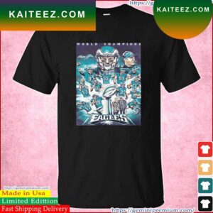 Official Philadelphia Eagles Champions 2023 T-Shirt