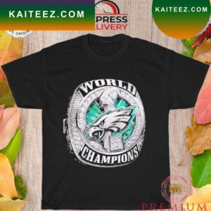 Official Ring Philadelphia Eagles won super Bowl LVII Champions T-shirt
