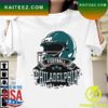 Official Philadelphia eagles go birds 2023 NFC champions T-shirt