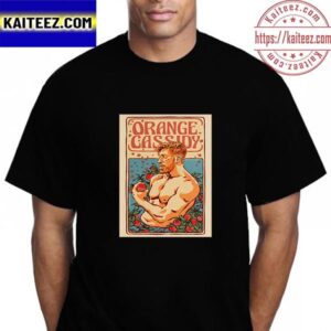 Orange Cassidy x AEW Poster Vintage T-Shirt