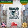 Philadelphia eagles majestic threads 2022 nfc champions high tide T-shirt