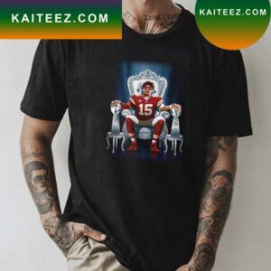 Patrick Mahomes King MVP Kansas City Chief Trophy LVII Super Bowl 2023 T-shirt